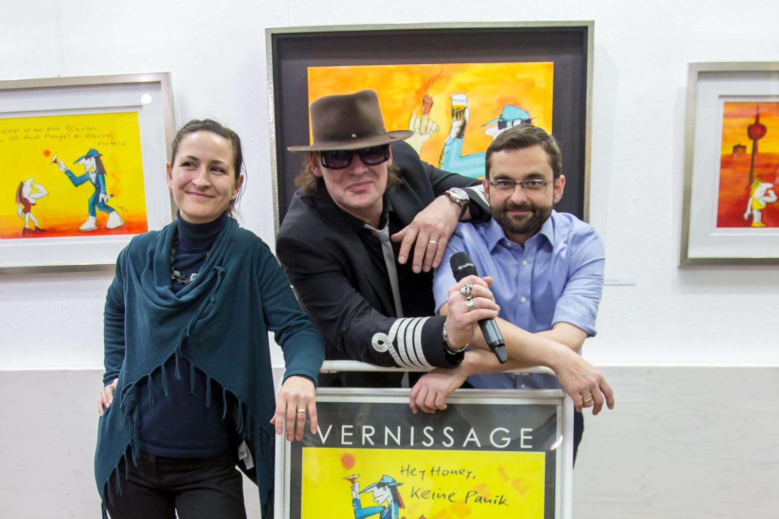 2015 Likorell Ausstellung in der Kunsthandlung Langheinz Fantreffen 2