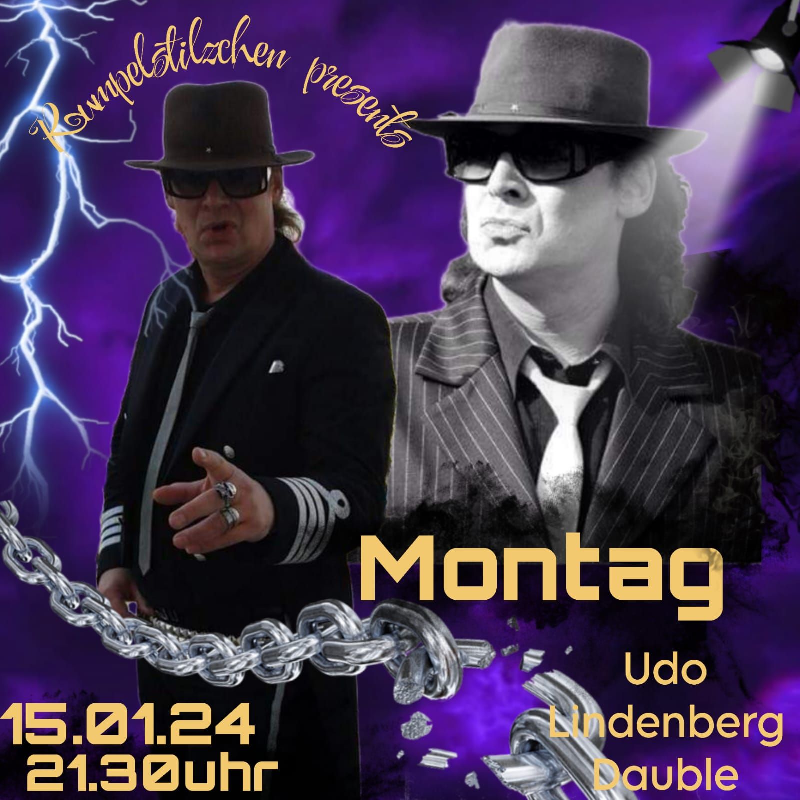 Plakat Aufritt Gran Canaria 15.01.2024