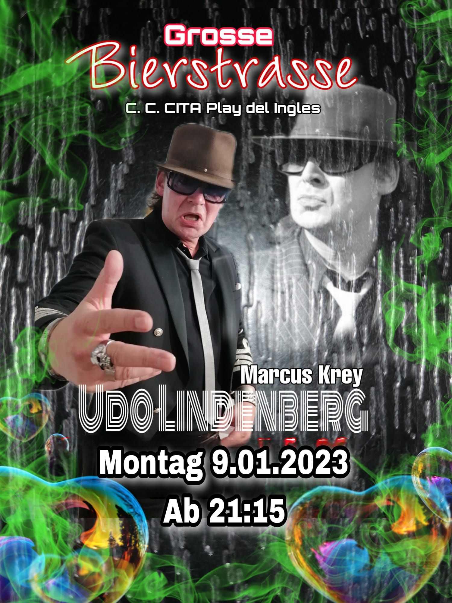 Plakat Gran Canaria Große Bierstraße