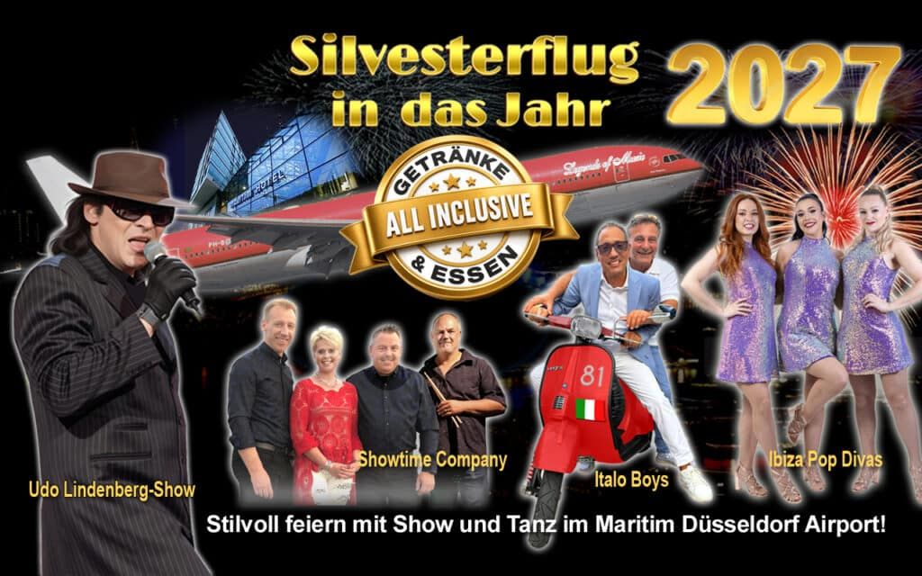 Silvesterflug in das Jahr 2026
